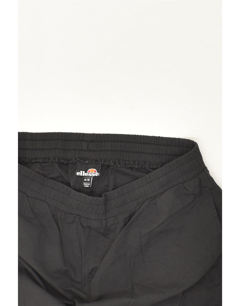 ELLESSE Mens Joggers Cargo Trousers Medium W30 L30 Black Polyamide | Vintage Ellesse | Thrift | Second-Hand Ellesse | Used Clothing | Messina Hembry 