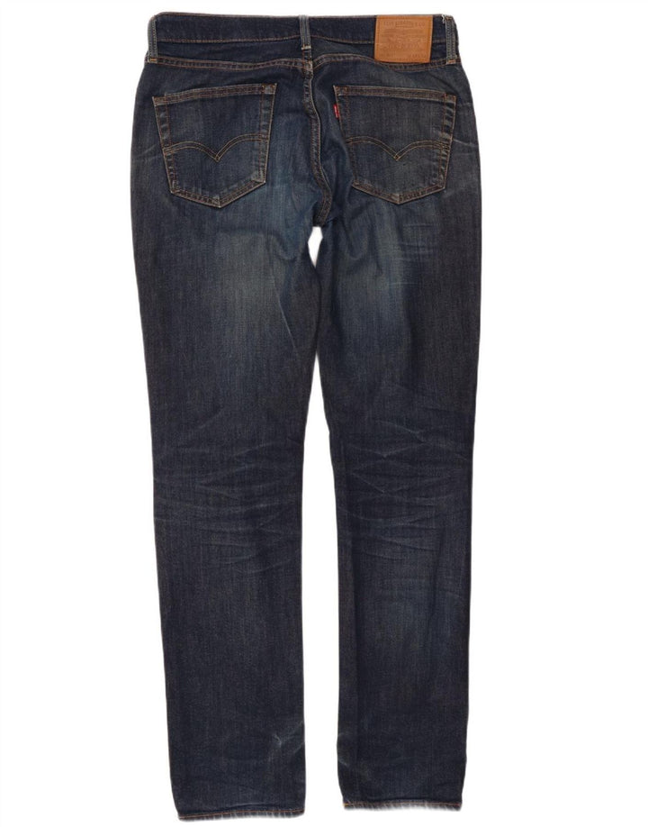 Levi's Mens 511 Slim Jeans W34 L34 Blue Cotton