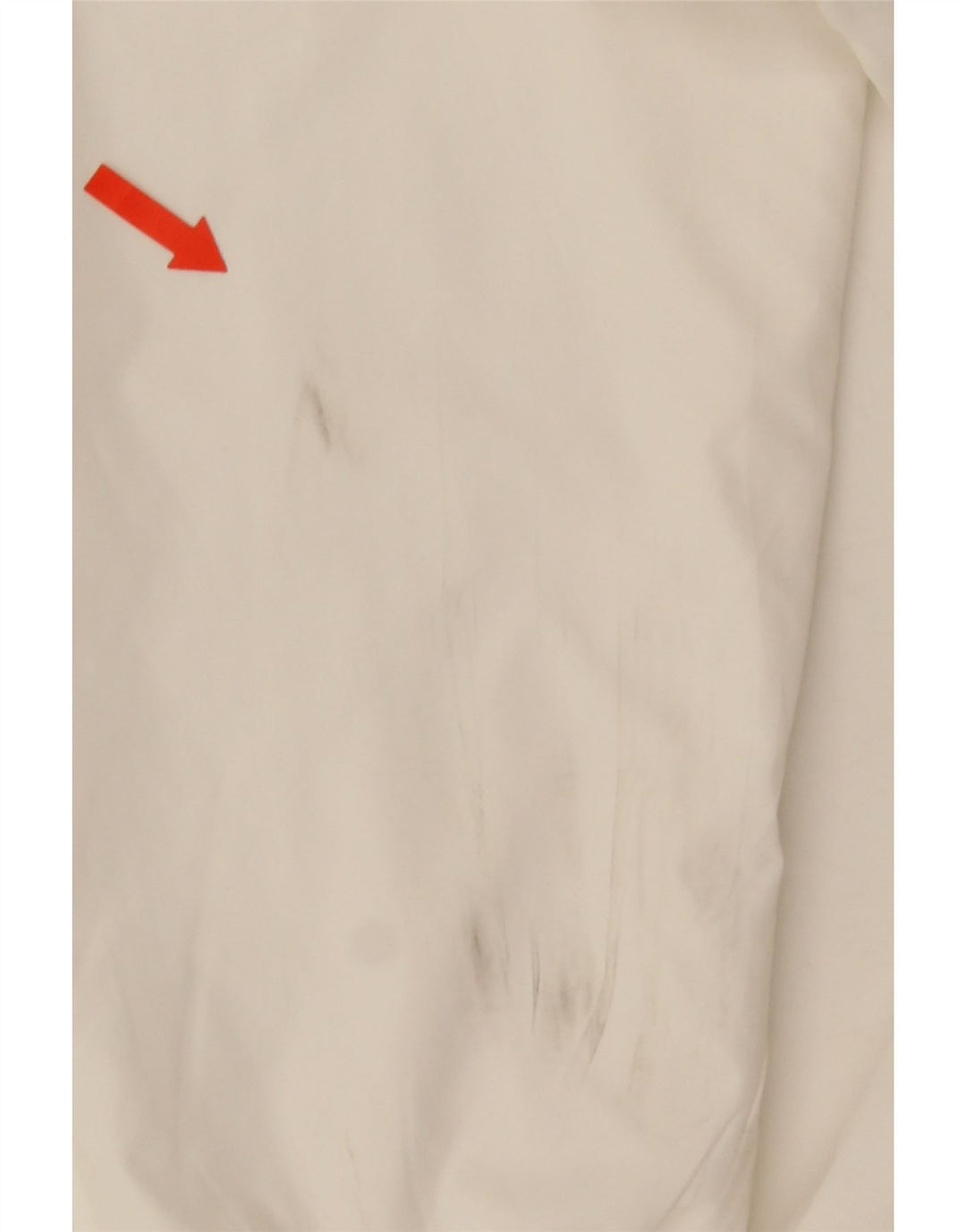 Nike Mens Tracksuit Top Jacket Large White Polyester