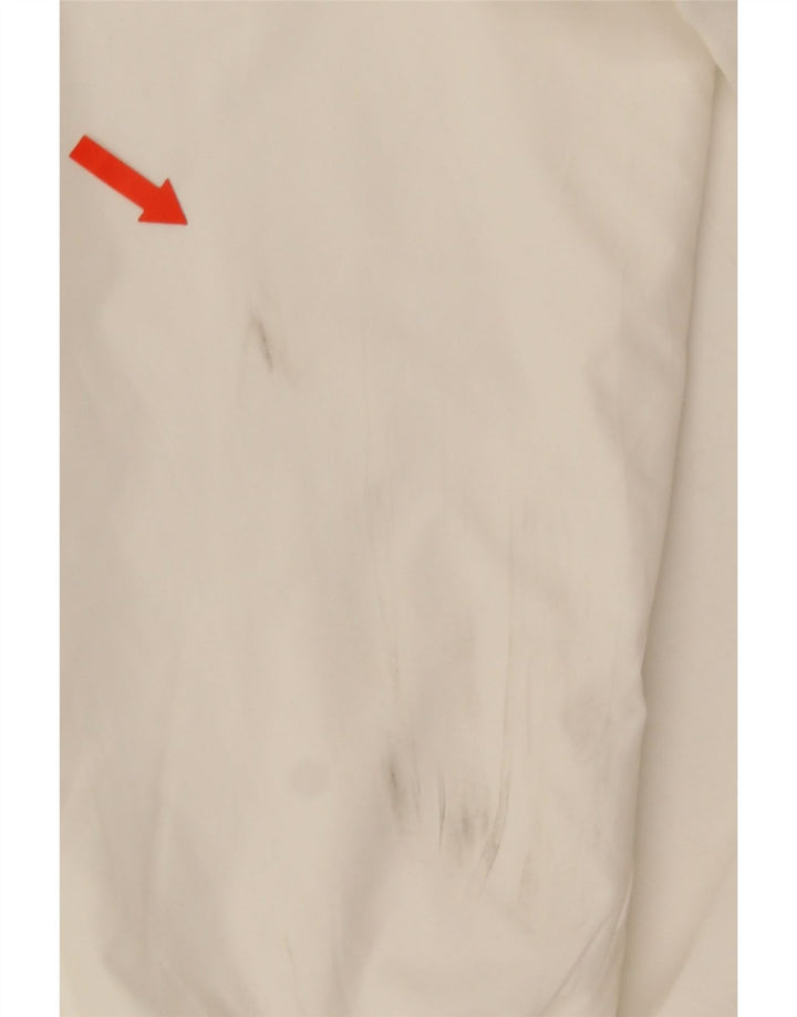 Nike Mens Tracksuit Top Jacket Large White Polyester