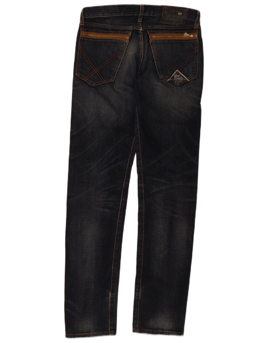 Roy Rogers Mens Straight Jeans W30 L33 Navy Blue