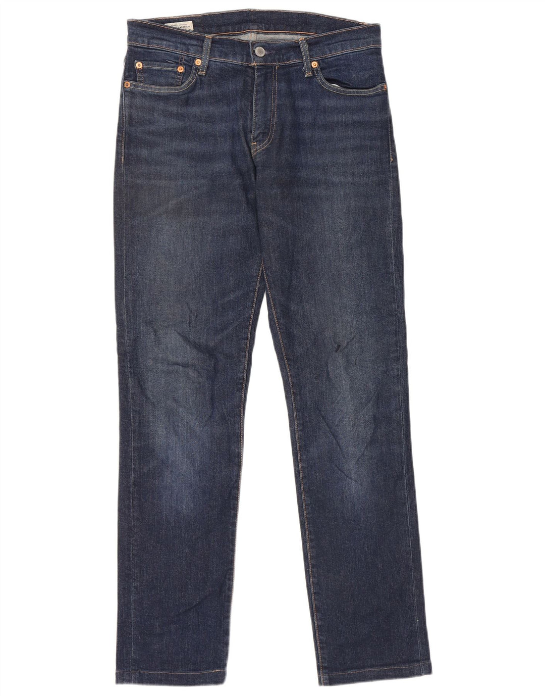 LEVI'S Mens Slim Jeans W30 L34 Blue Cotton