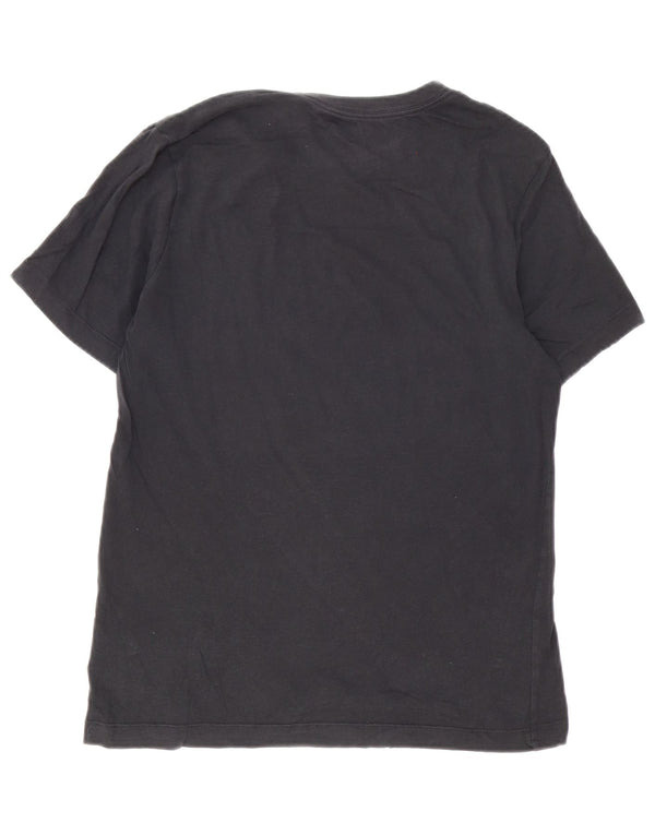 Nike Mens T-Shirt Top Small Black Cotton
