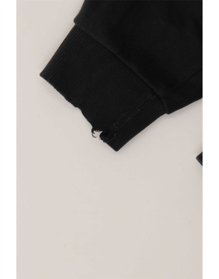 Puma Mens Hoodie Jumper Medium Black Cotton
