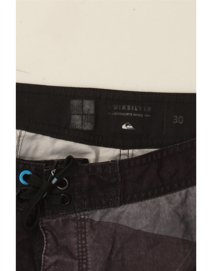 Quiksilver Mens Graphic Swimming Shorts Medium  Multicoloured Colourblock