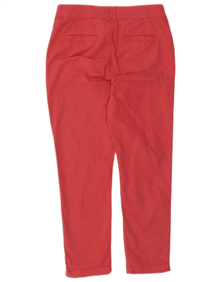 Fat Face Womens Devon Slim Chino Trousers W30 L26 Red