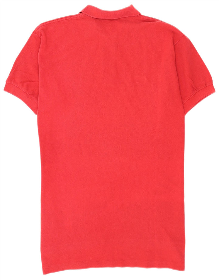 Polo Ralph Lauren Mens Shirt Medium Red Cotton