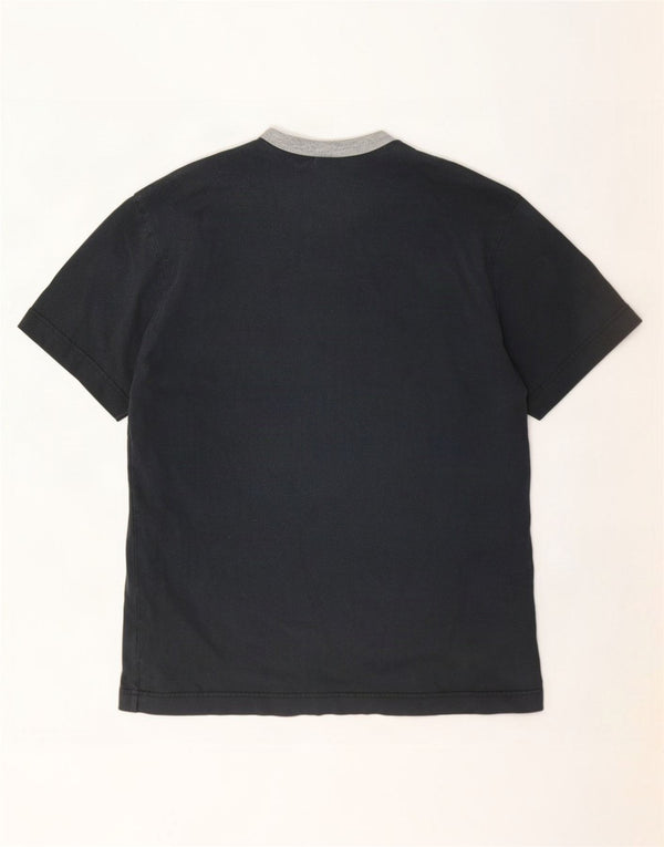 Calvin Klein Jeans Mens Graphic T-Shirt Top Medium Navy Blue Cotton