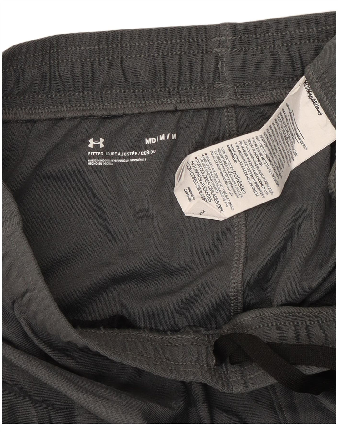 Under Armour Mens Tracksuit Trousers Medium  Grey Polyester