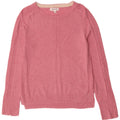 White Stuff Womens Boat Neck Jumper Sweater UK 8 Small Pink Cotton