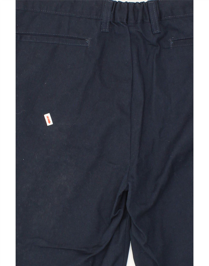 DICKIES Womens Chino Shorts US 11 Large W34 Navy Blue Polyester Vintage Dickies and Second-Hand Dickies from Messina Hembry 