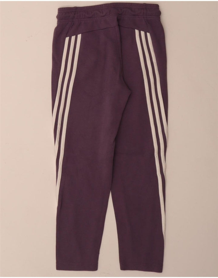 ADIDAS Girls Tracksuit Trousers 11-12 Years  Purple