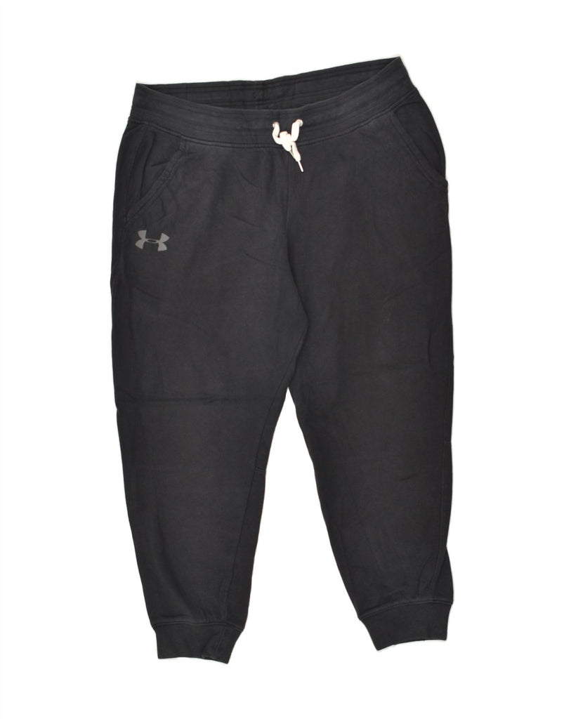 UNDER ARMOUR Mens Tracksuit Trousers Joggers Large Black | Vintage Under Armour | Thrift | Second-Hand Under Armour | Used Clothing | Messina Hembry 