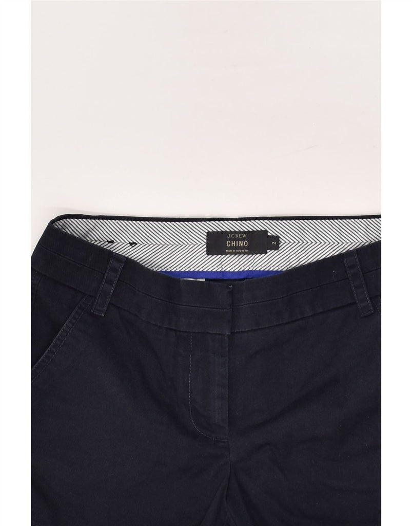 J. CREW Womens Chino Shorts US 2 XS W28  Navy Blue Cotton | Vintage J. Crew | Thrift | Second-Hand J. Crew | Used Clothing | Messina Hembry 