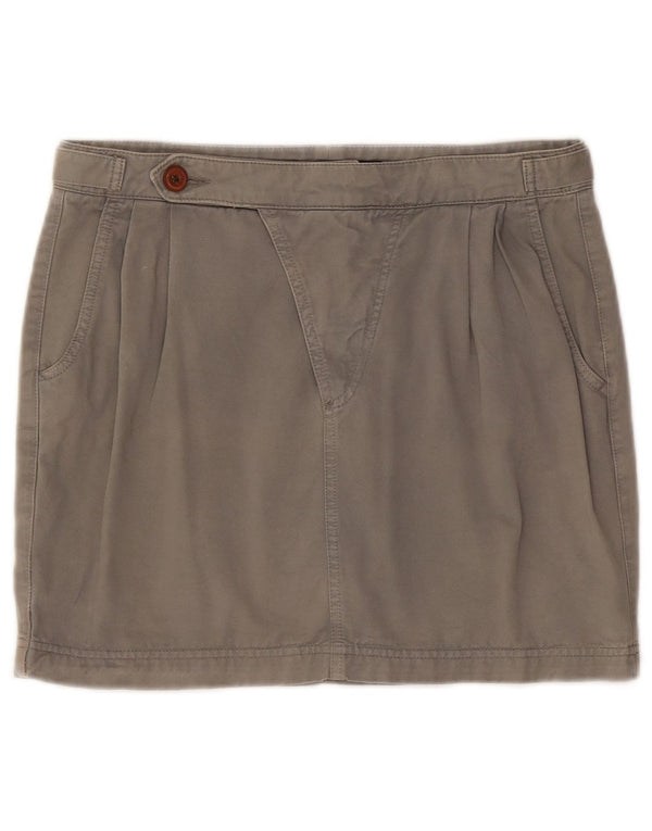 Zara Womens Trafaluc Pegged Mini Skirt EU 42 Large W32 Grey