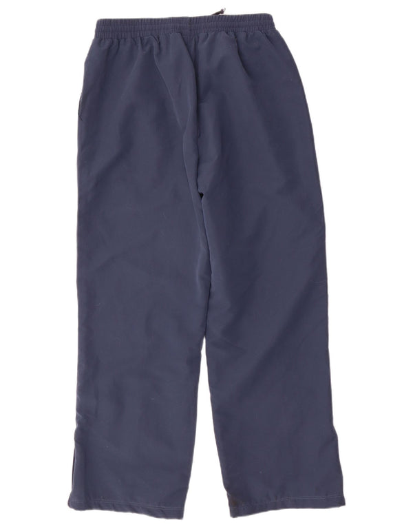 Asics Mens Tracksuit Trousers Large  Navy Blue Polyester