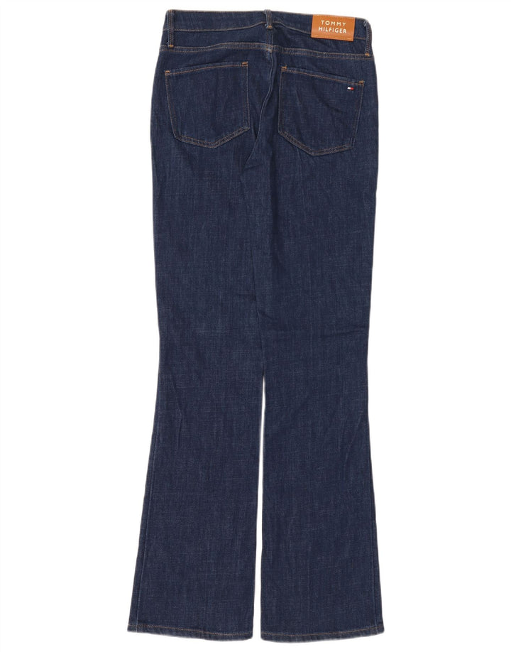 Tommy Hilfiger Womens Bootcut Jeans W28 L32 Navy Blue Cotton