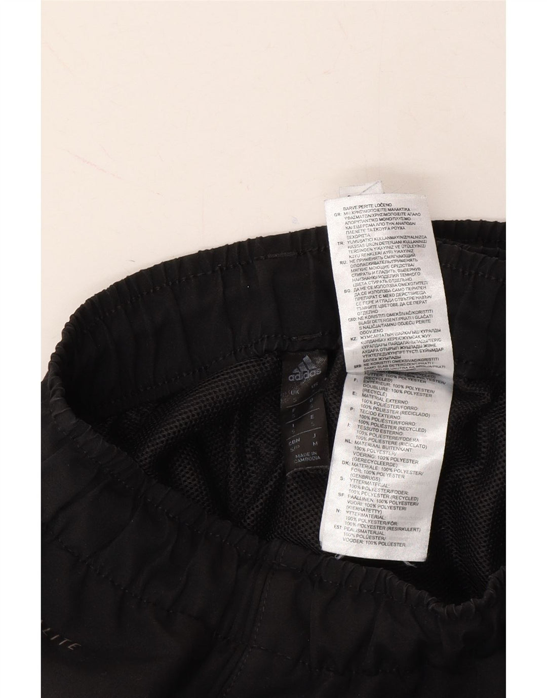 ADIDAS Mens Climalite Sport Shorts Small  Black Polyester Vintage Adidas and Second-Hand Adidas from Messina Hembry 