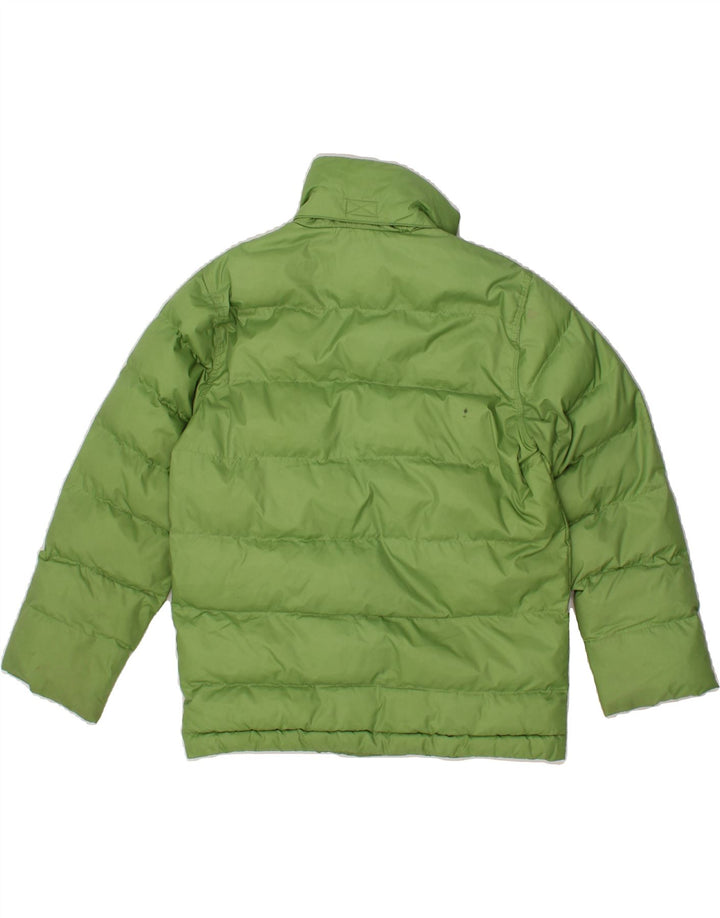 LEE Boys Padded Jacket 9-10 Years Small Green Polyester Vintage Lee and Second-Hand Lee from Messina Hembry 