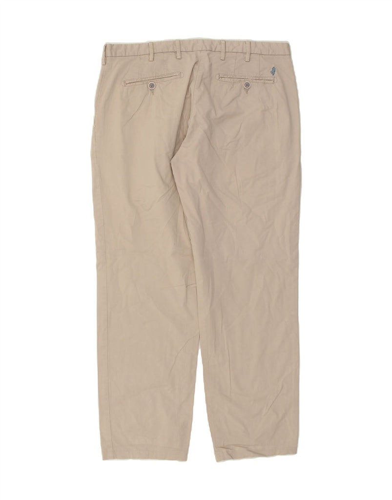 MARLBORO CLASSICS Mens Slim Fit Chino Trousers W33 L30  Beige | Vintage Marlboro Classics | Thrift | Second-Hand Marlboro Classics | Used Clothing | Messina Hembry 