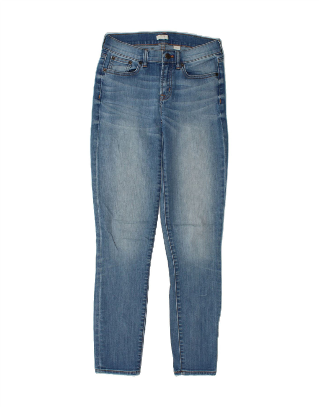J. CREW Womens Skinny Jeans W25 L30 Blue Cotton Vintage J. Crew and Second-Hand J. Crew from Messina Hembry 