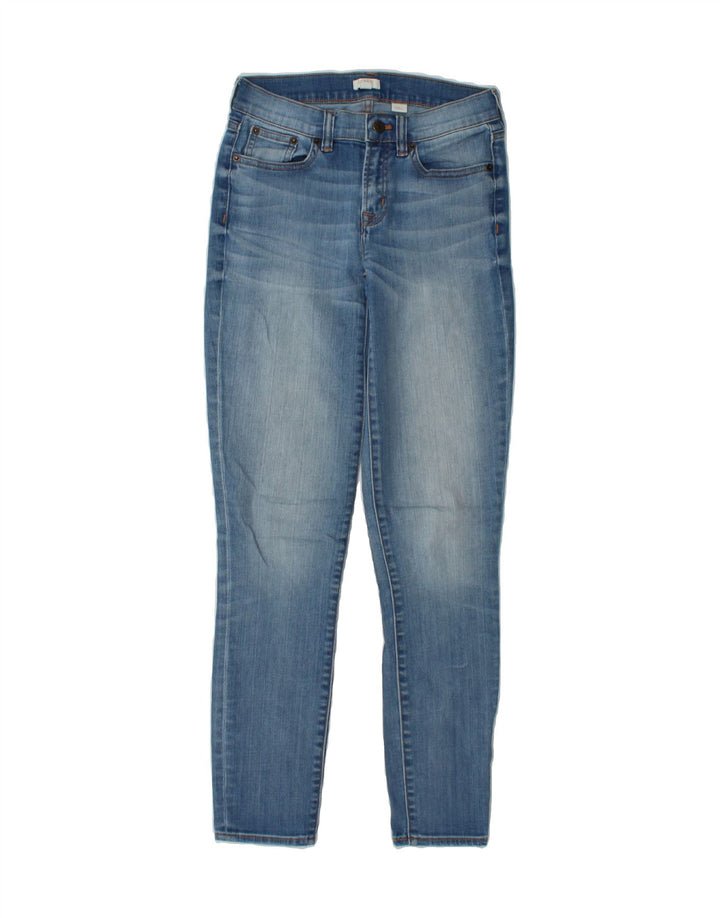 J. CREW Womens Skinny Jeans W25 L30 Blue Cotton Vintage J. Crew and Second-Hand J. Crew from Messina Hembry 