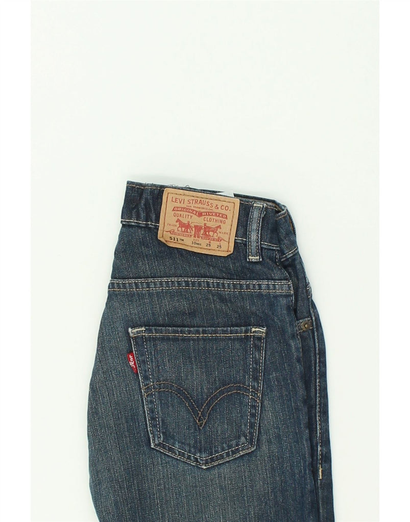 LEVI'S Boys 511 Slim Jeans 9-10 Years W25 L25 Blue Cotton | Vintage Levi's | Thrift | Second-Hand Levi's | Used Clothing | Messina Hembry 