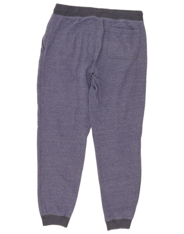 J. Crew Womens Tracksuit Trousers Joggers UK 14 Medium Navy Blue Flecked