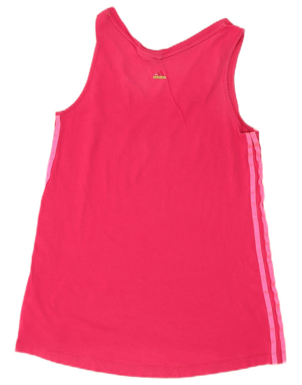 Adidas Womens Graphic Vest Top UK 10 Small Pink