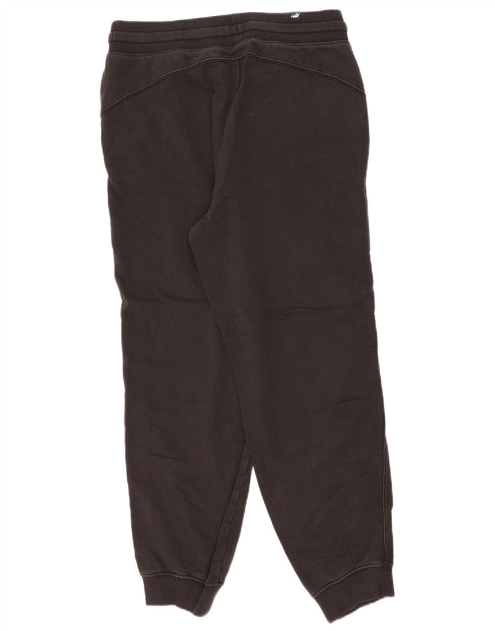 Puma Mens Tracksuit Trousers Joggers Medium Black Cotton