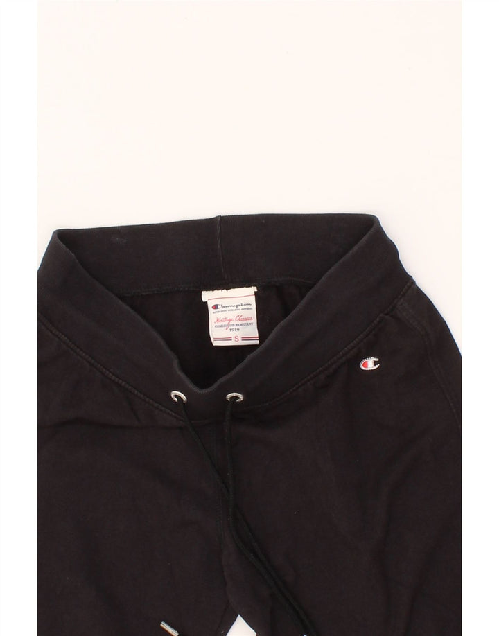 CHAMPION Womens Tracksuit Trousers Joggers UK 8 Small Black Vintage Champion and Second-Hand Champion from Messina Hembry 