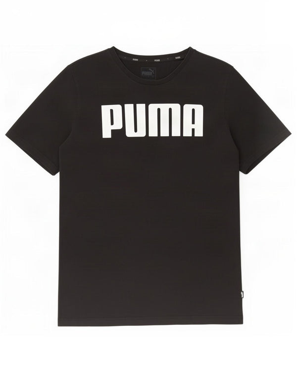 Puma Mens Graphic T-Shirt Top Small Black