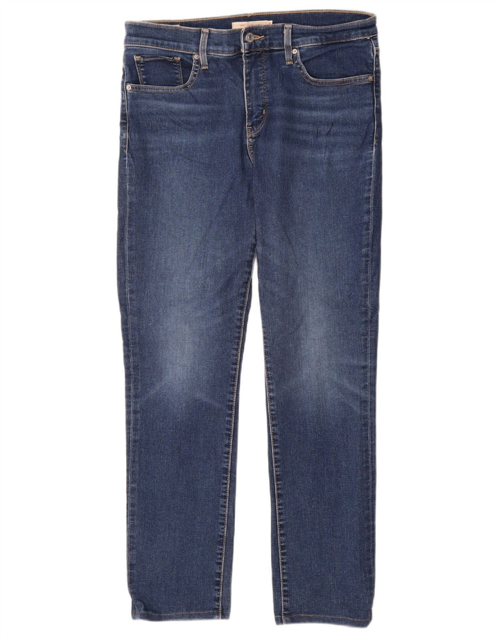 Levi's Womens 312 Shaping Slim Jeans W31 L30 Navy Blue