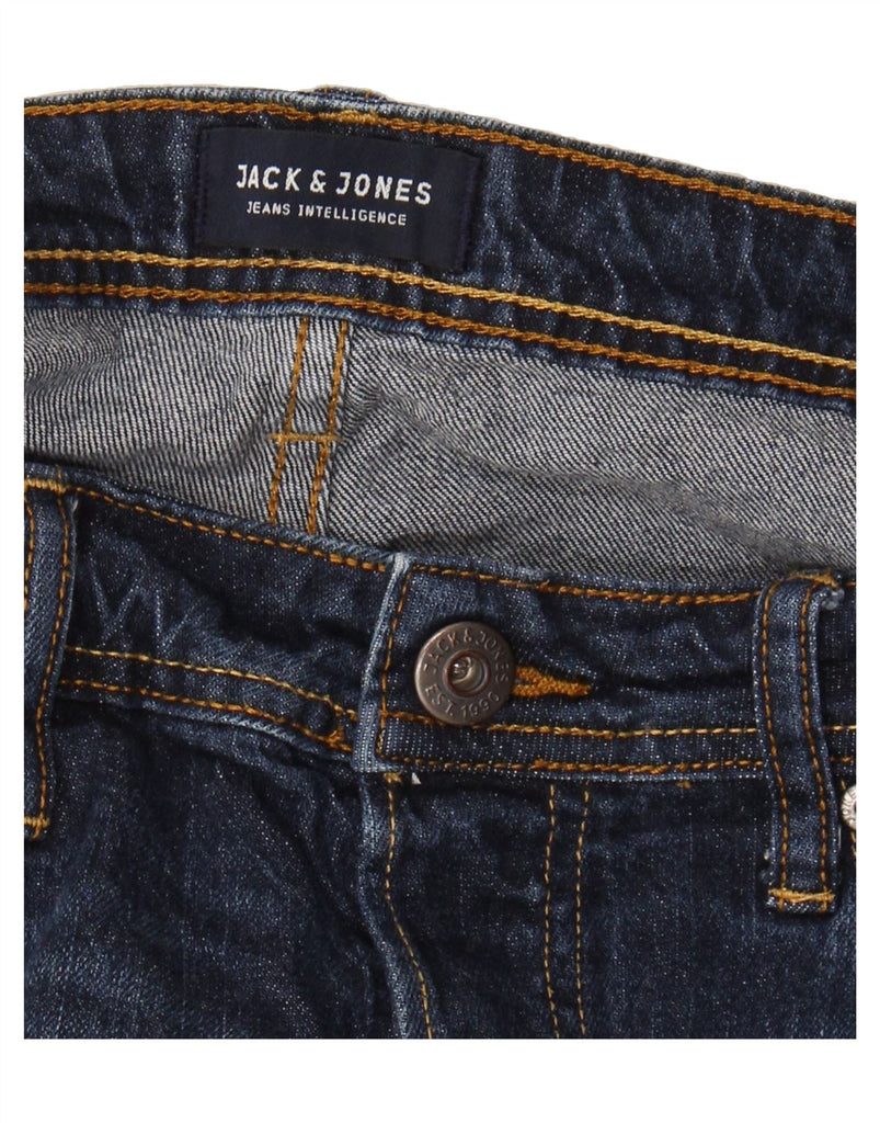 JACK & JONES Mens Tim Slim Jeans W32 L34 Blue Cotton Vintage Jack & Jones and Second-Hand Jack & Jones from Messina Hembry 