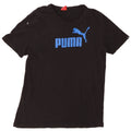 PUMA Mens Graphic T-Shirt Top Large Black