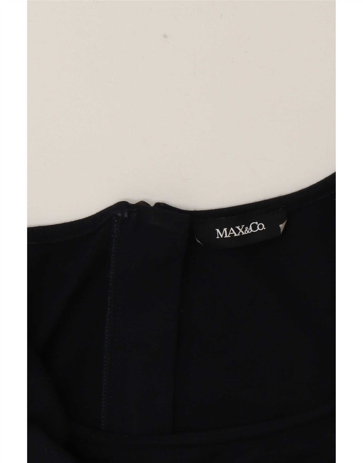 Max&Co. Womens Sheath Dress UK 12 Medium Navy Blue