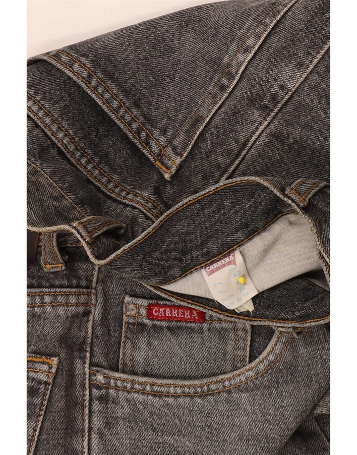 Carrera Mens Straight Jeans W30 L28 Grey Cotton