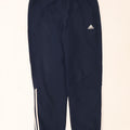 Adidas Mens Tracksuit Trousers Joggers Large  Navy Blue Polyester