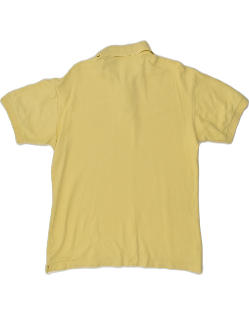 FILA Mens Polo Shirt Medium Yellow | Vintage Fila | Thrift | Second-Hand Fila | Used Clothing | Messina Hembry 