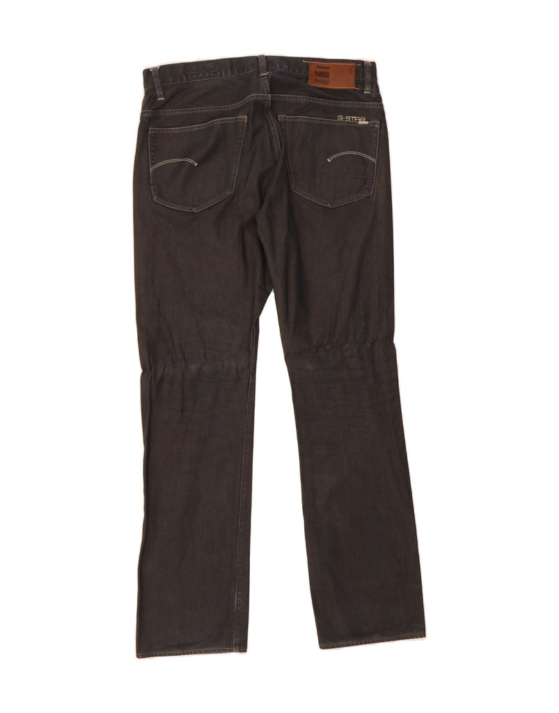 G-STAR Mens 3301 Straight Jeans W36 L34 Navy Blue Cotton Vintage G-Star and Second-Hand G-Star from Messina Hembry 