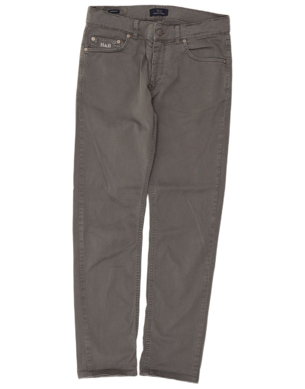 Harmont & Blaine Womens Slim Casual Trousers IT 46 Large W32 L28 Grey