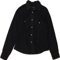 NEW JEANS Womens Denim Shirt UK 10 Small Black Vintage New Jeans and Second-Hand New Jeans from Messina Hembry 