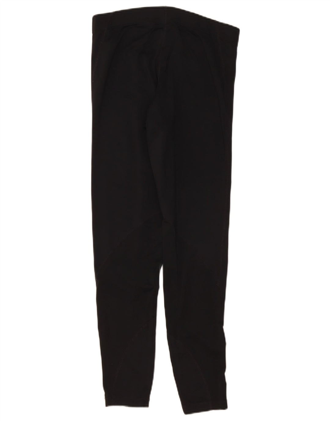Nike Womens Graphic Leggings UK 12 Medium Black Polyester