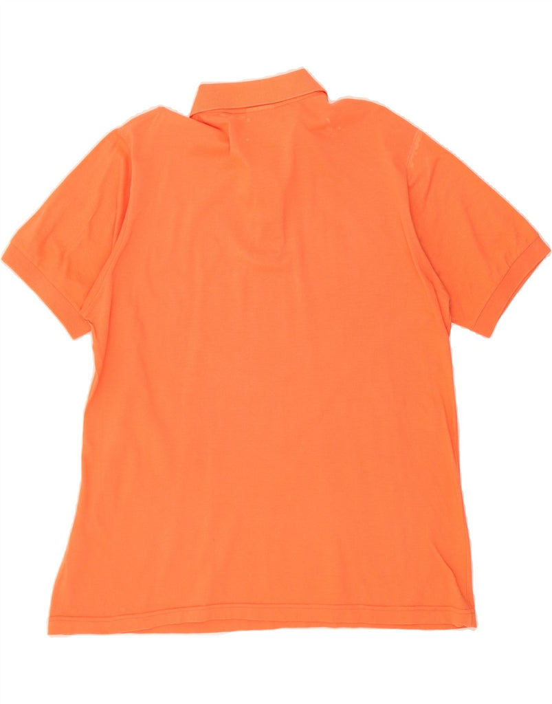 SERGIO TACCHINI Mens Polo Shirt XL Orange Vintage Sergio Tacchini and Second-Hand Sergio Tacchini from Messina Hembry 