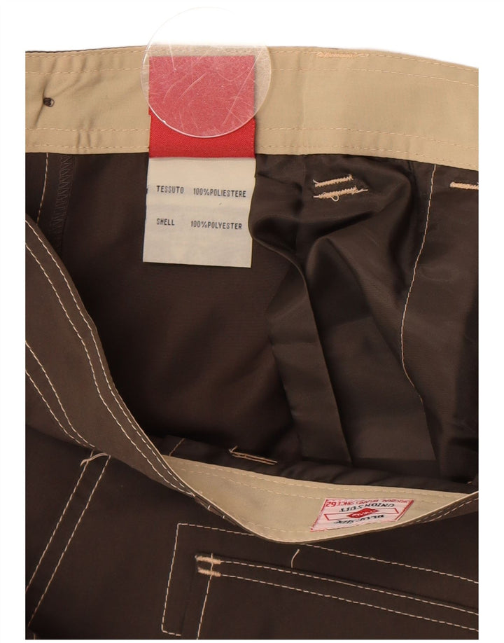 Corona Mens Cargo Shorts Large W34 Brown Polyester