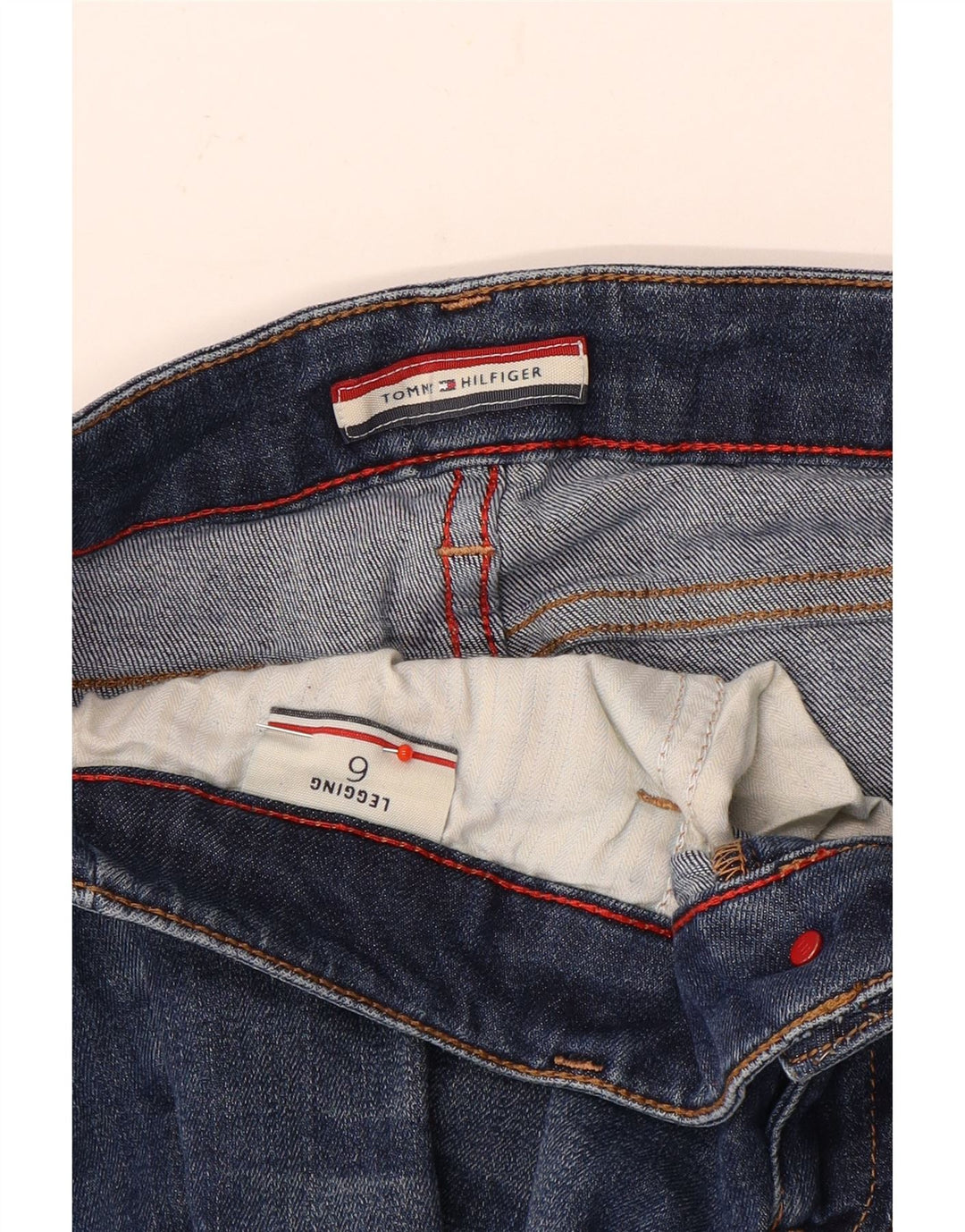 Tommy Hilfiger Womens Skinny Jeans US 6 Medium W29 L29 Blue