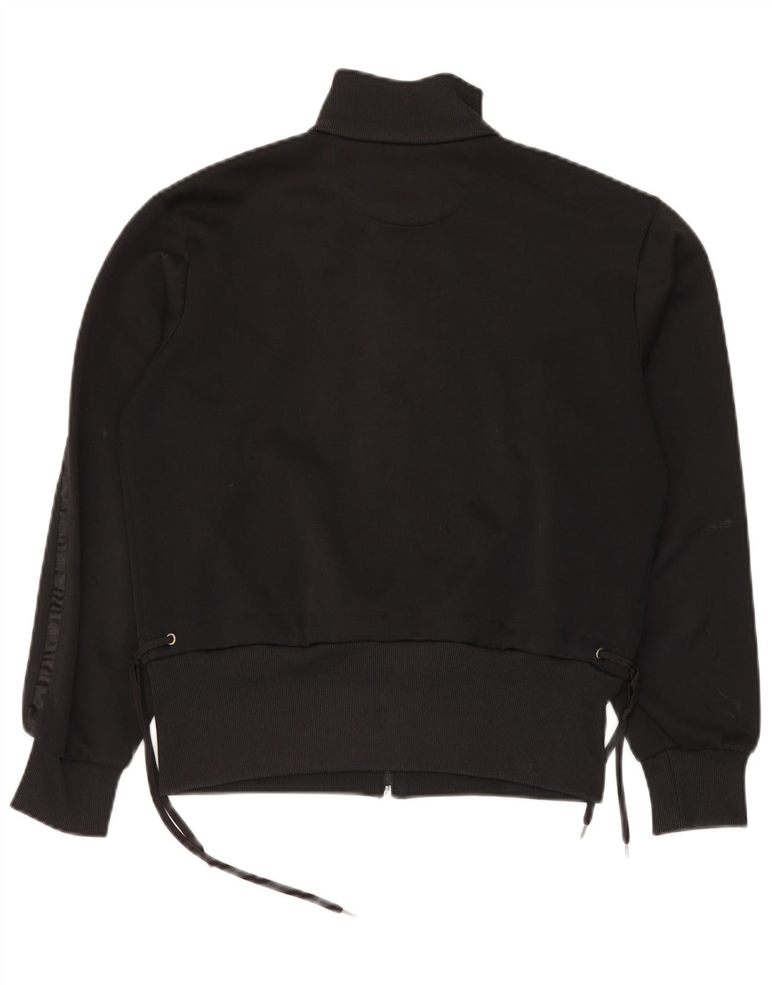 Lotto Womens Tracksuit Top Jacket UK 16 Large Black