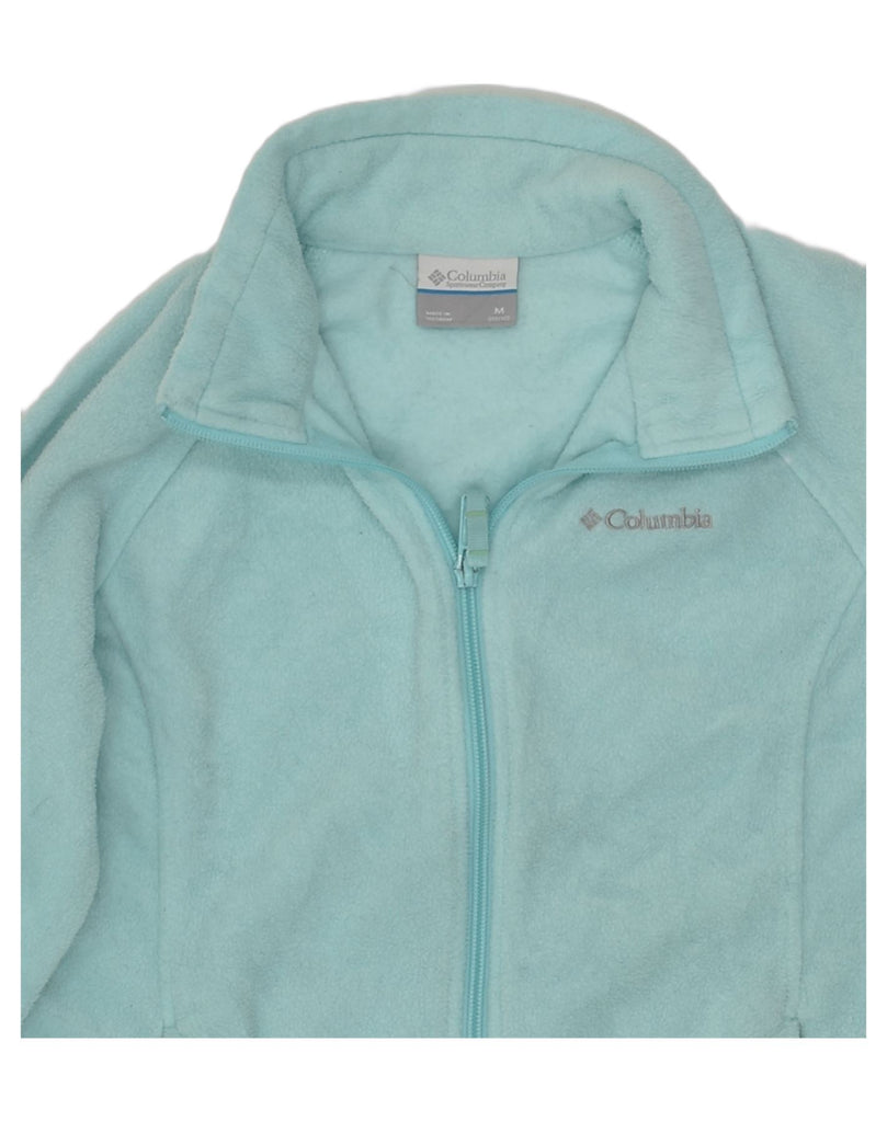 COLUMBIA Girls Fleece Jacket 11-12 Years Blue Polyester | Vintage Columbia | Thrift | Second-Hand Columbia | Used Clothing | Messina Hembry 