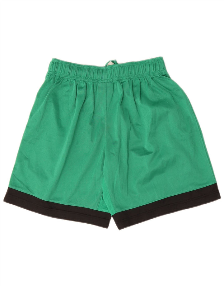 UMBRO Mens Sport Shorts Small  Green Colourblock Polyester