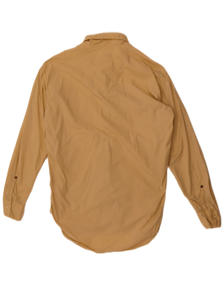 Replay Womens Shirt UK 18 XL Beige Cotton